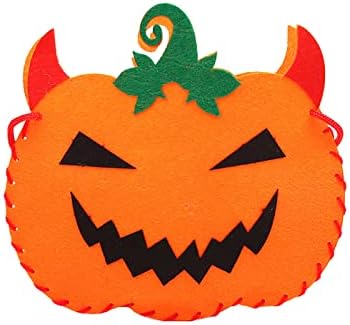 Halloween Pumpkin Dekoráció Candy Táskák Halloween Vödör DIY Gyerekek Kézműves Készlet Beltéri Kültéri Halloween Party kellék