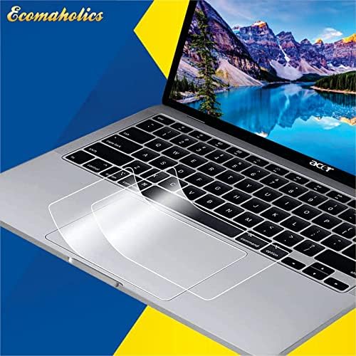 (2 Db) Ecomaholics Laptop Touch pad Védő Fedél LG Gramm 13 13.3 hüvelykes Laptop, Átlátható, Nyomon pad Védő Bőr Film Karcolás