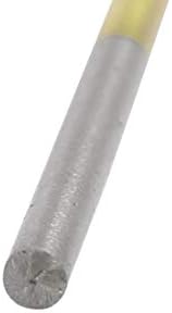 Aexit 1.1 mm-es Dia szerszámtartó 36mm Hosszú Titán Bevonatú 2-Fuvola Egyenesen Furat Twist Fúró 20db Modell:17as59qo339
