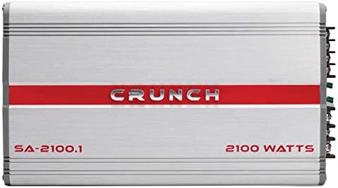Crunch SA-2100.1 Smash Sorozat 2,100-Watt Monoblokk Osztályú AB Erősítő