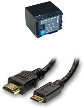 Kiegészítő Készlet Kompatibilis a Szinergia Digitális, Működik a JVC Everio GZ-MG750RU Videokamera Tartalmazza: SDM-1550