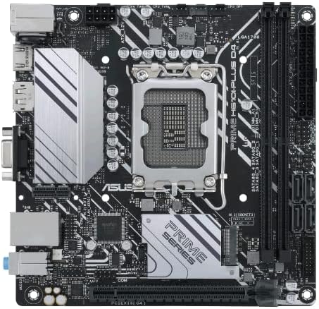ASUS PRIME H610I-PLUSZ D4 LGA 1700(Intel 12 Gen&Intel vPro)mini ITX Alaplap(PCIe 4.0,DDR4,USB 3.2 Gen 1-Típusú,1 gb Lan,DP/HDMI/D-Sub,V-M.
