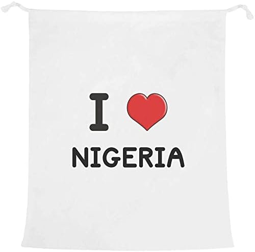 Azeeda 'Szeretem Nigéria' Mosoda/Mosógép/Tároló Táska (LB00021702)