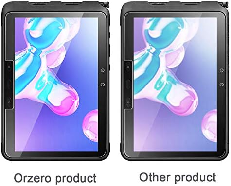 Orzero (2 Csomag) Kompatibilis a Samsung Galaxy Tab Aktív Pro 10.1 SM-T545 Edzett Üveg kijelző Védő fólia, 9-Es Keménységű
