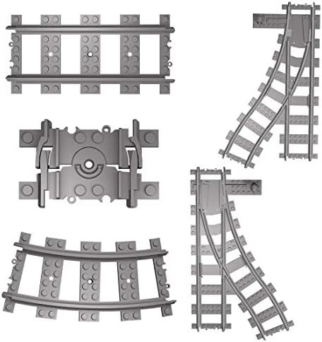 COBEARY vasút Modell-Készlet, Kettéosztott Vonat Jelenet Sorozat Nyomon építőelem Készlet