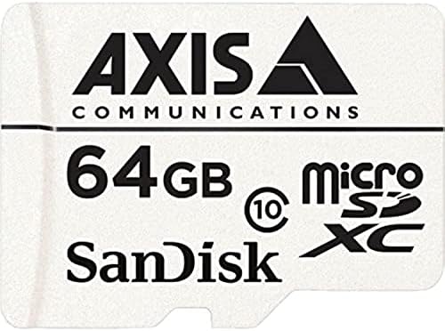 Axis Communications 5801-961 10-Pack Felügyeleti Kártya, 64 GB