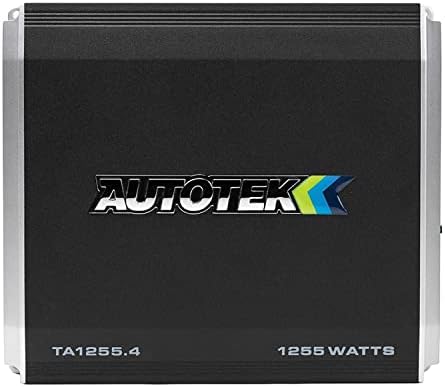 Autotek TA-1255.4 TA Sorozat Az 1200 Wattos-Max 4-Csatornás Osztályú AB Erősítő, Színes