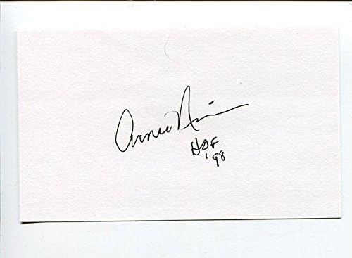 Arnie Emelkedett Rochester Uralkodók Boston Celtics NBA-Bajnok HOF Aláírt Autogram - NBA-Vágott Aláírás