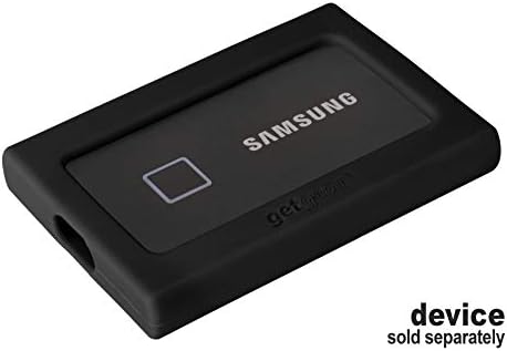 getgear Szilikon Lökhárító Samsung T7, T7 Érintse meg a Hordozható SSD - 1 tb-os, 2 tb-os, 500GB, USB 3.2, Erős Sokk Elnyelő,