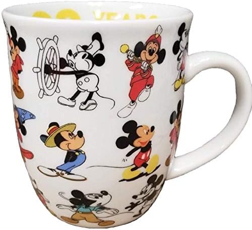 7STAR Disney 90 Mickey Ünnep 16oz Porcelán Bögre