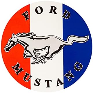 Ford Mustang Logó Vinyl Matrica - 4 Kerek
